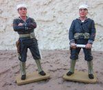 King & Country, USN003, Shore Patrol, 2 Figures, Retired, Boxed