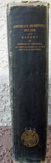  US WWI Reference Book, 'America's Munitions 1917-1918' Benedict Crowell — image 3