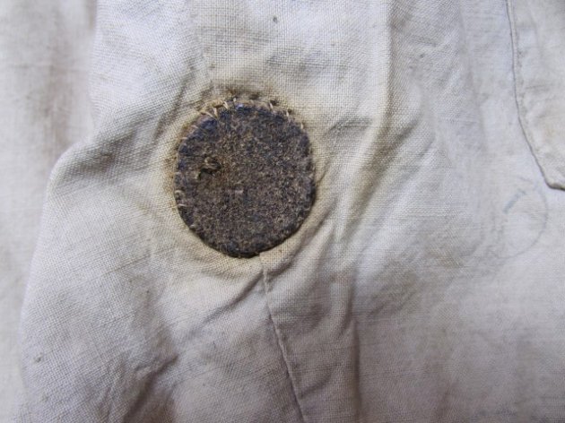  French Pre WWI, Dark Blue Fatigue Jacket, 1888 Dated — image 11