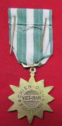  Vietnam War, Republic of Vietnam Campaign Medal, In Country Made, 1949 - 54 — image 5