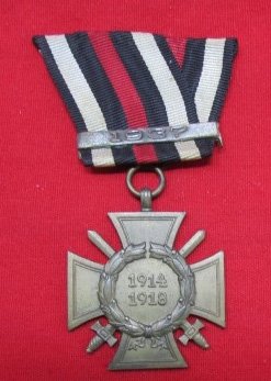  German WWII Hindenburg Cross with Swords & 1937 Clasp — image 2