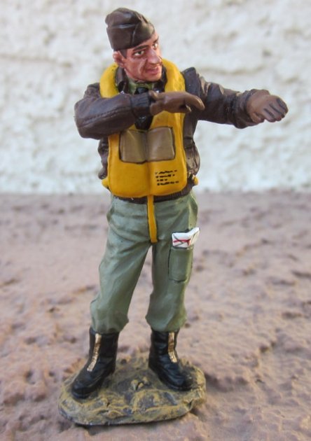  King & Country, AF009, WWII Flying Cowboy, Retired, Boxed — image 2