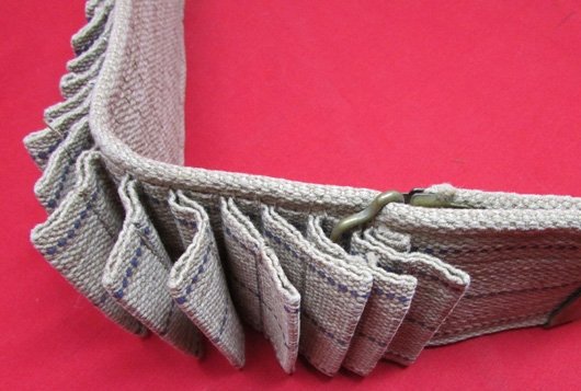  US Spanish American War, Double Loop, 30 Caliber, Infantry Belt, 100 Rounds, Unissued Condition — image 3