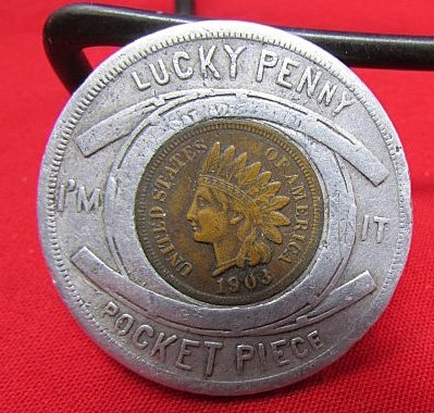  US 1903  Lucky Penny Pocket Piece, Havelock Tobacco — image 2