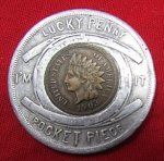 US 1903 Lucky Penny Pocket Piece, Havelock Tobacco