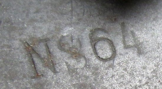  German WWII Army M1940 Steel Helmet, NS 64, 19 'FRANCE' 44 — image 7