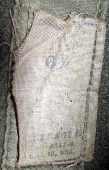  US WWI Infantry Overseas Hat and Infantry Collar Disc — image 5