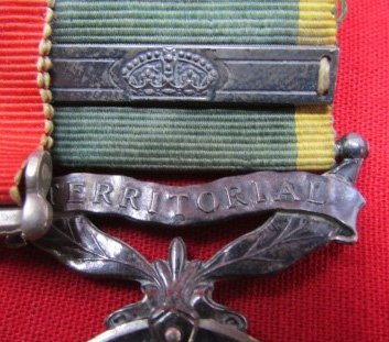  British WWII 6 Place Medal Bar, Capt.L.H.Tiley 242191 — image 4