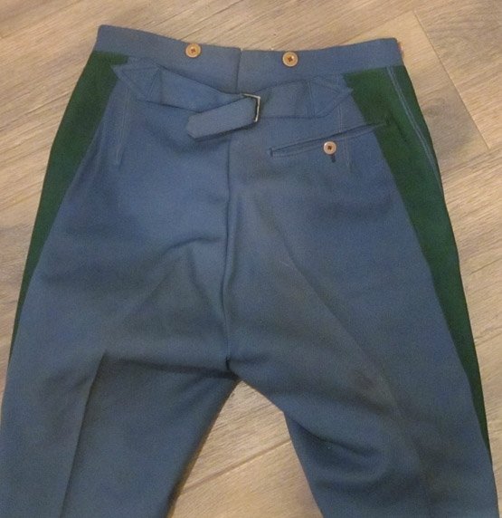  Austrian Imperial Era, Kaiserjager Officers Straight Legged Trousers — image 3