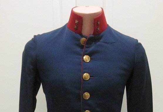  Austrian Imperial Era, 1st Lt, Officers Blue Wool Coat, Pioneer? — image 3