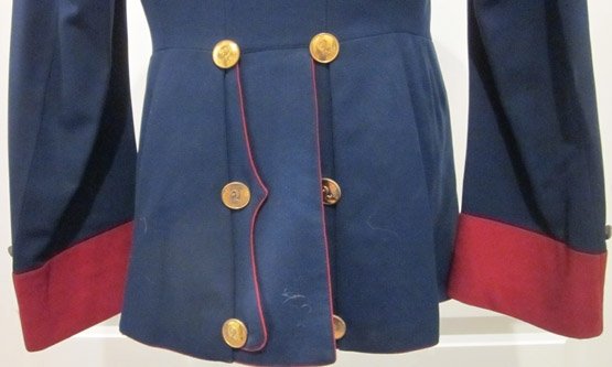  Austrian Imperial Era, 1st Lt, Officers Blue Wool Coat, Pioneer? — image 6