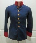 Austrian Imperial Era, 1st Lt, Officers Blue Wool Coat, Pioneer?