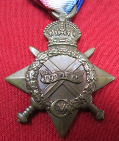  British WWI 1914-15 Star, Royal Navy S.6416 E.O. Shaugnessy, STO RNR — image 3