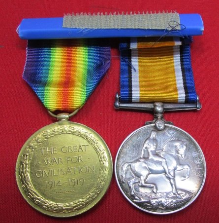 British WWI War Medal and Victory Medal, Stoker, Royal Navy — image 4