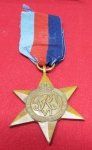 British WWII 1939-1945 Star & Ribbon