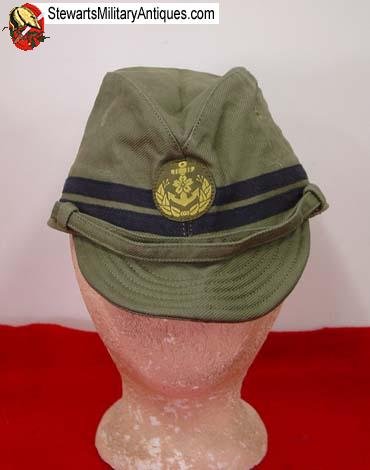  Japanese WWII Replica Navy Landing Force Officer Field Cap, 2 stripes, LAST ONE — image 4
