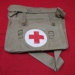 British WWII Medic Satchel, W.P. Ltd 1942 for Shell Dressings