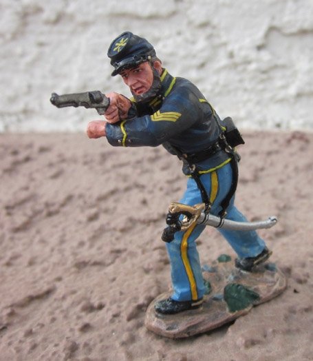  King & Country, CW068, Union Cavalry Firing Pistol, Retired, Boxed — image 2