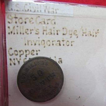  US Civil War Era Store Token Lot of 5 — image 5