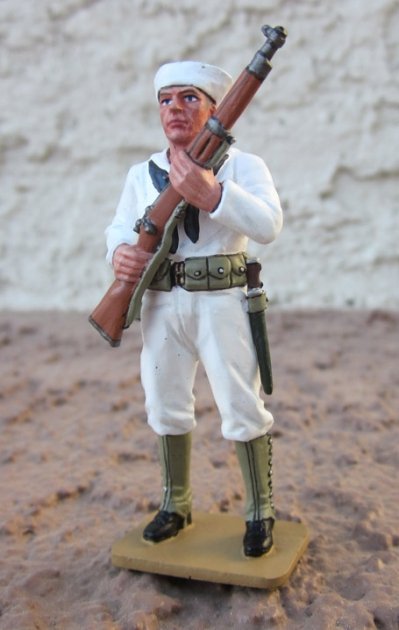  King & Country, USN008, Sailor Port Arms, Retired, Boxed — image 2