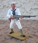King & Country, USN011, US Navy BAR Gunner, Retired, Boxed