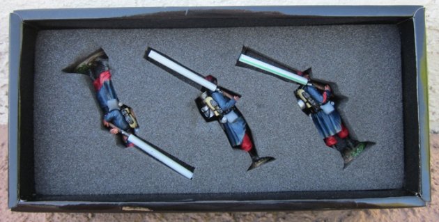  King & Country, FW064, French WWI, 1914 Marching Poilus (3 Figures) — image 3