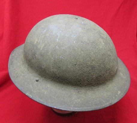  US WWI M1917 Doughboy Helmet, Liner & Strap, Complete, 10-18 — image 3