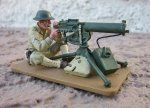 King & Country, USMC009, Machine Gunner, Retired, Boxed