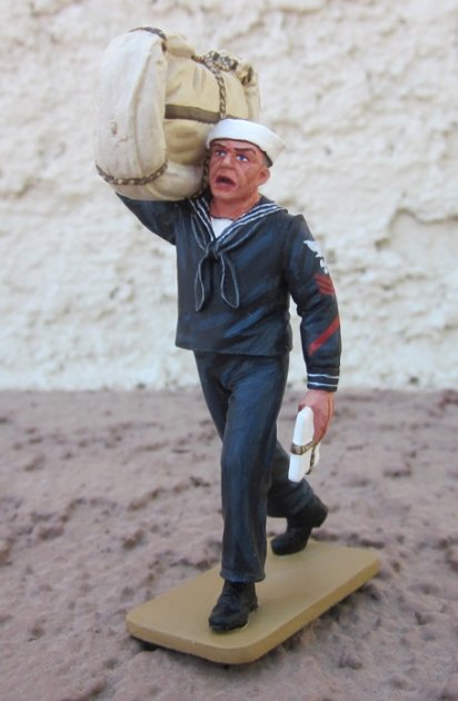  King & Country, USN010, Sailor with Seabag, Retired, Boxed — image 2