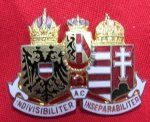 Austro-Hungarian WWI Era, Patriotic Badge, Inseperable, Indivisible