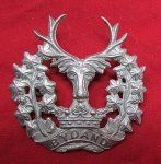 British WWI-WWII Gordon Highlanders Cap Badge,