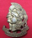 British WWI-WWII Artists Rifles Cap Badge