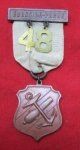 US Post Civil War, 48th Pennsylvania Regimental Badge, 9th Corps