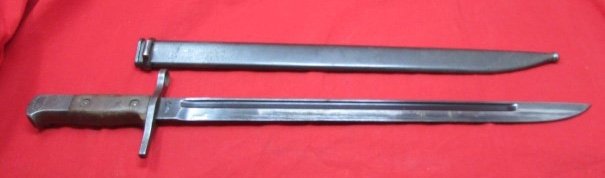  Japanese WWII, Type 30 Bayonet, Matsushita Kinzoku, Arrow-M Proof — image 5