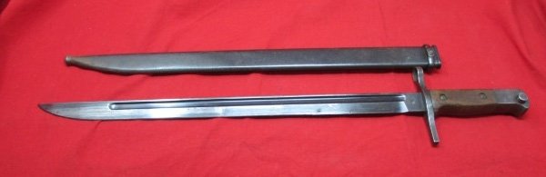  Japanese WWII, Type 30 Bayonet, Matsushita Kinzoku, Arrow-M Proof — image 7