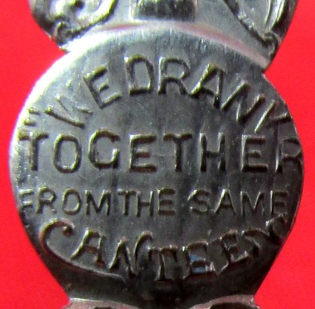  US Post Civil War, GAR Souvenir Spoon, Soldiers & Sailors Monument — image 5