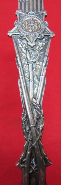  US Post Civil War, Sterling GAR Souvenir Spoon — image 4