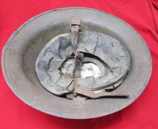  US WWI M1917 Doughboy Helmet, British Made — image 3