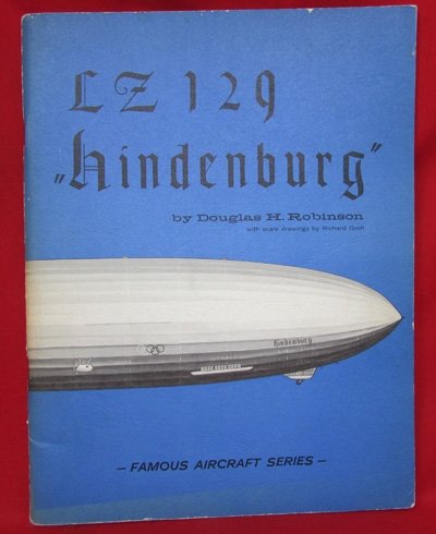  Book, LZ 129 Hindenburg, Famous Aircraft Series 1964 — image 2