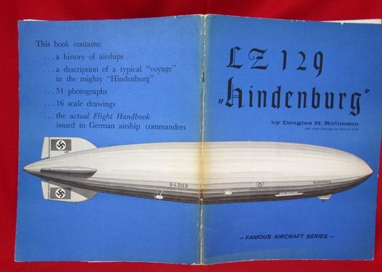  Book, LZ 129 Hindenburg, Famous Aircraft Series 1964 — image 5