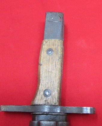  Japanese WWII Late Type 30 Bayonet, Toyoda Mfg, Square Pommel — image 3