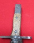 Japanese WWII Late Type 30 Bayonet, Toyoda Mfg, Square Pommel