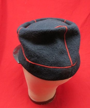  French WWI M1884 Enlisted Kepi, Dark Blue Wool, Restoration Project — image 3