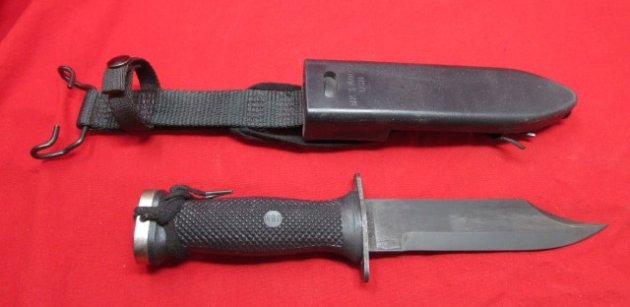  US Vietnam War Era, USN MK 3 Mod O Knife, Original Box — image 5