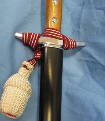  Swiss M1943 Dress Dagger & Knot, Victoria Mfg — image 3