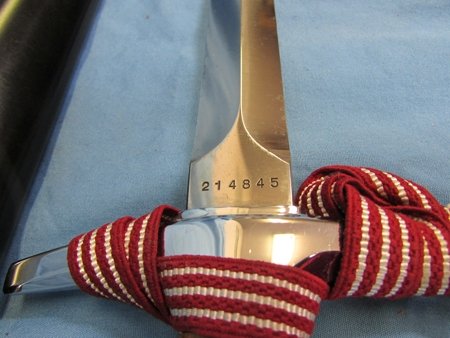  Swiss M1943 Dress Dagger & Knot, Victoria Mfg — image 5