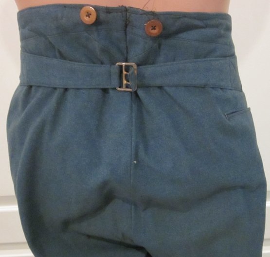  Imperial Austrian WWI, Central Powers, Kaiserjager Officers Straight Trousers, Named, Dated 1910 — image 3