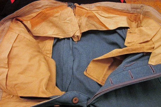  Imperial Austrian WWI, Central Powers, Kaiserjager Officers Straight Trousers, Named, Dated 1910 — image 8