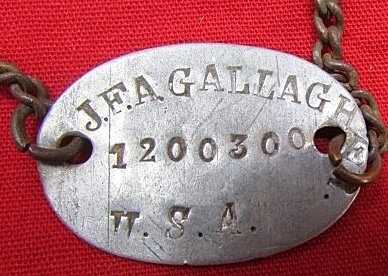  US WWI Era Soldiers Identity Bracelet — image 3