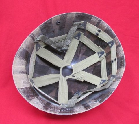  US Late WWII-Korean War, Airborne M1C Helmet Liner, Westinghouse — image 4